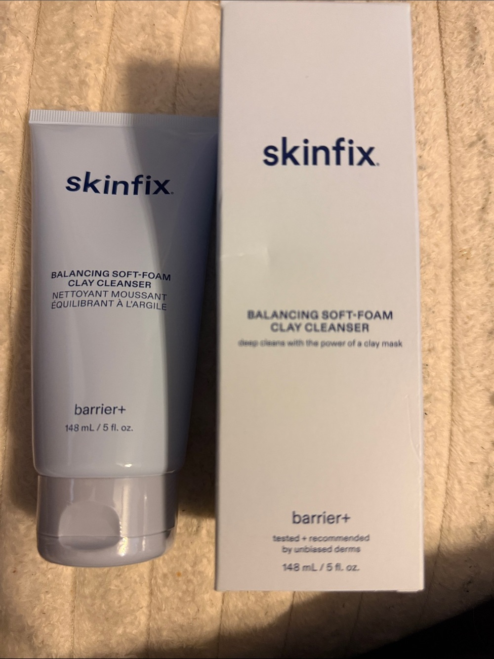 Skinfix Balancing Soft-Foam Clay Cleanser — Light Lavender
